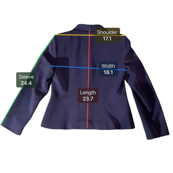 Kasper ASL Long Sleeve Single-Breasted‎ Blazer Size 8 - Picture 5 of 5